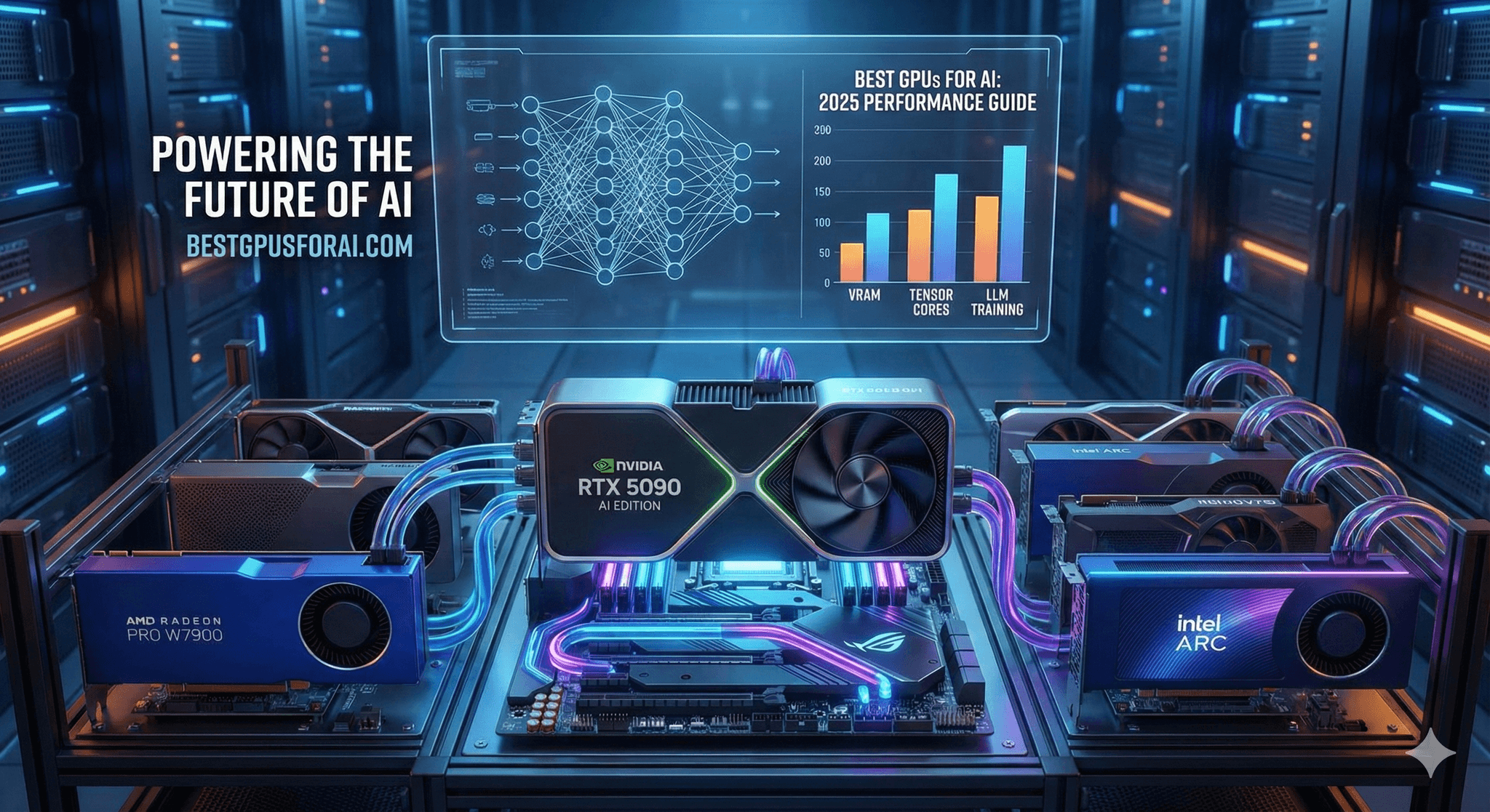 Best GPUs for AI (2025): NVIDIA RTX Turing to Blackwell Quantization Support, Budget Options Under $1000
