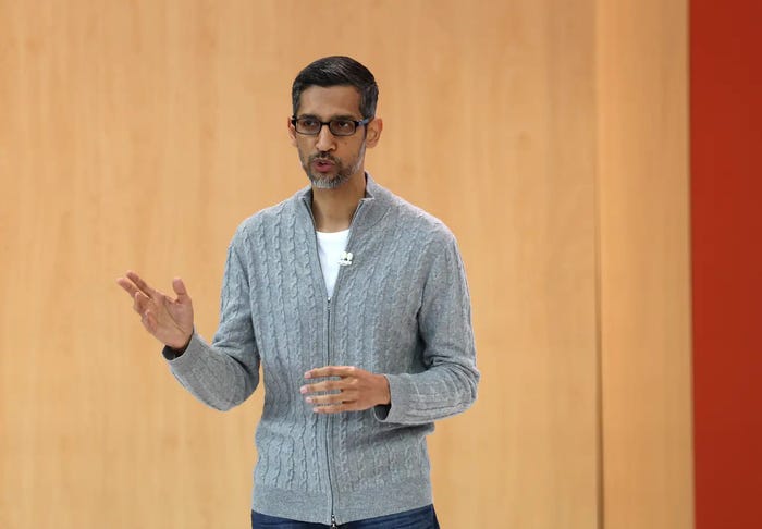 Google CEO Sundar Pichai