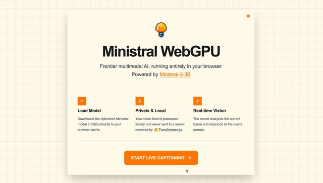 Browser-Based AI Running in WebGPU