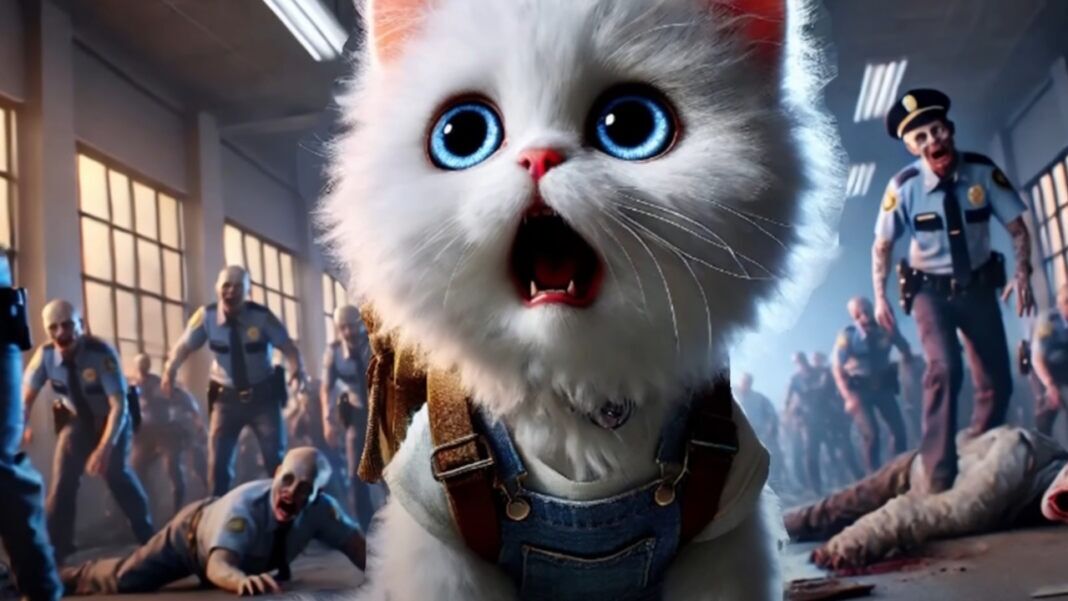 Video Scene from the Go Cat YouTube Channel