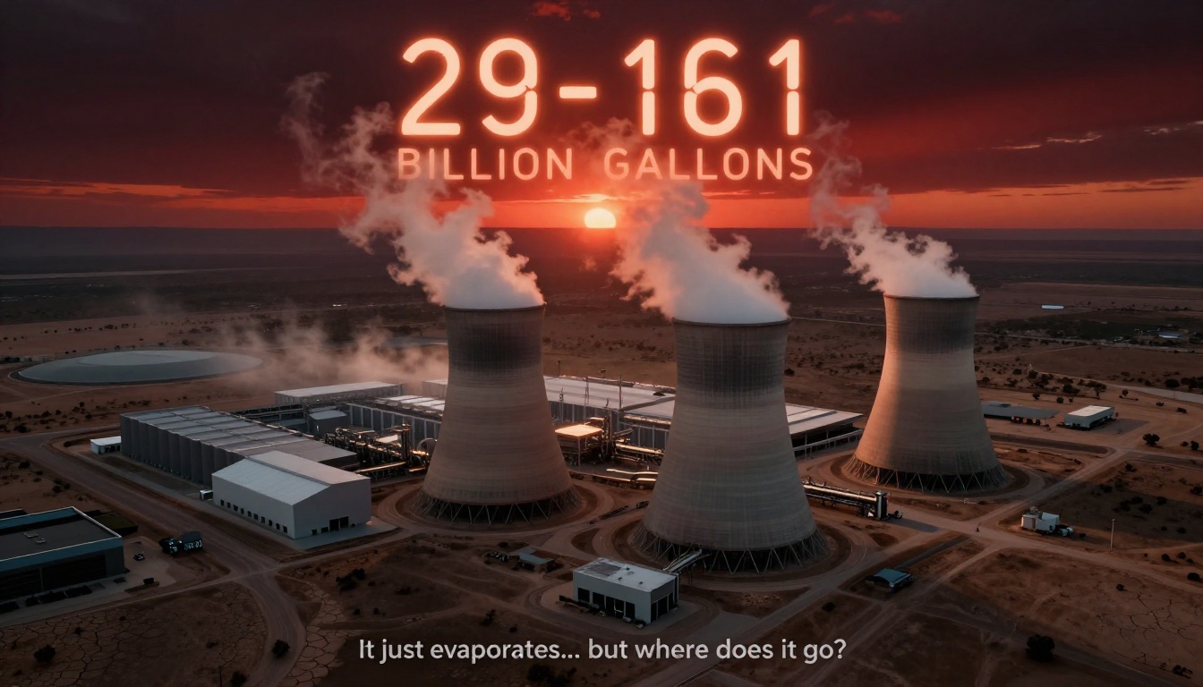 AI’s Hidden Water Heist: Why the ‘It Just Evaporates’ Argument Is Draining Texas Dry