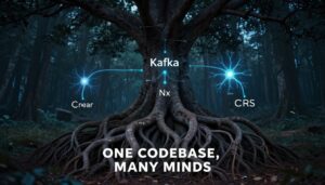 Your Monorepo Is a Distributed System Whether You Like It or Not: Nx, Kafka, and CQRS as Force Multipliers