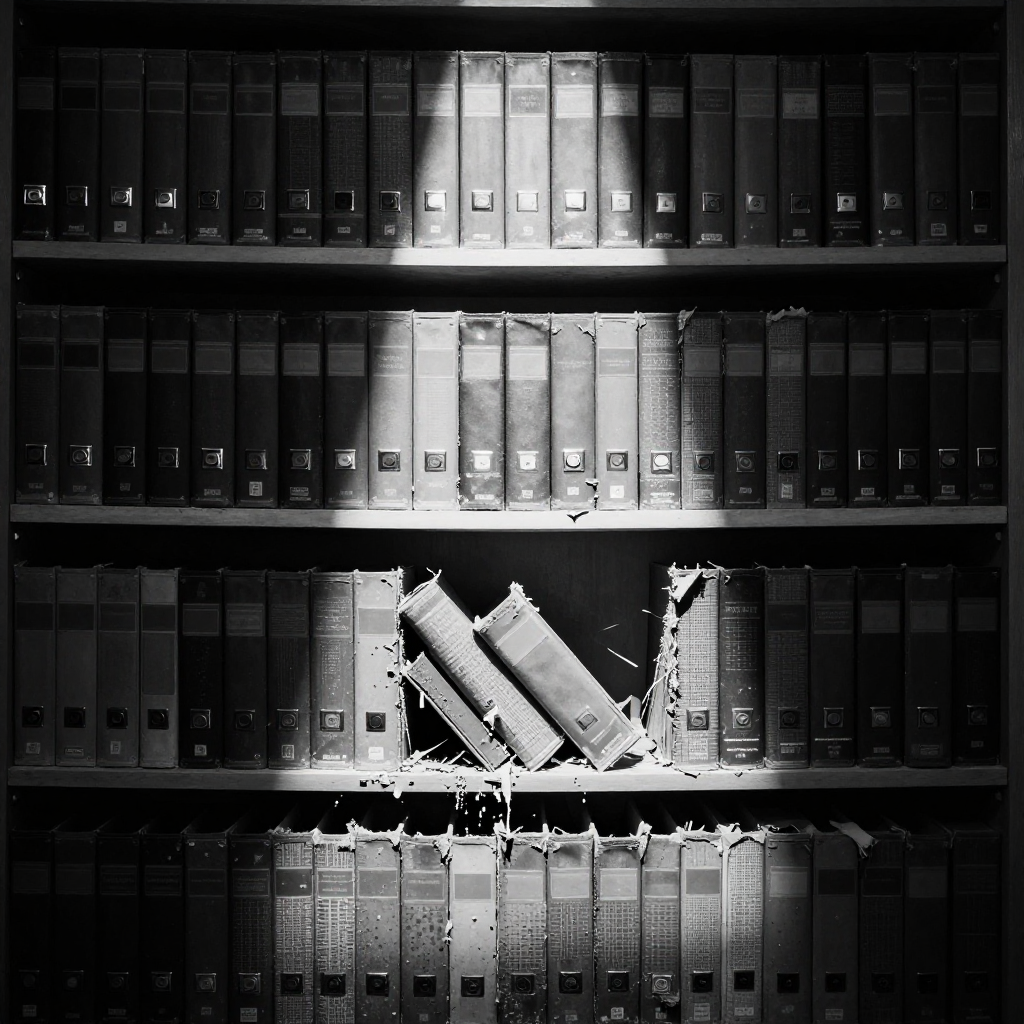 Amazon warehouse and delivery trucks representing retail scale