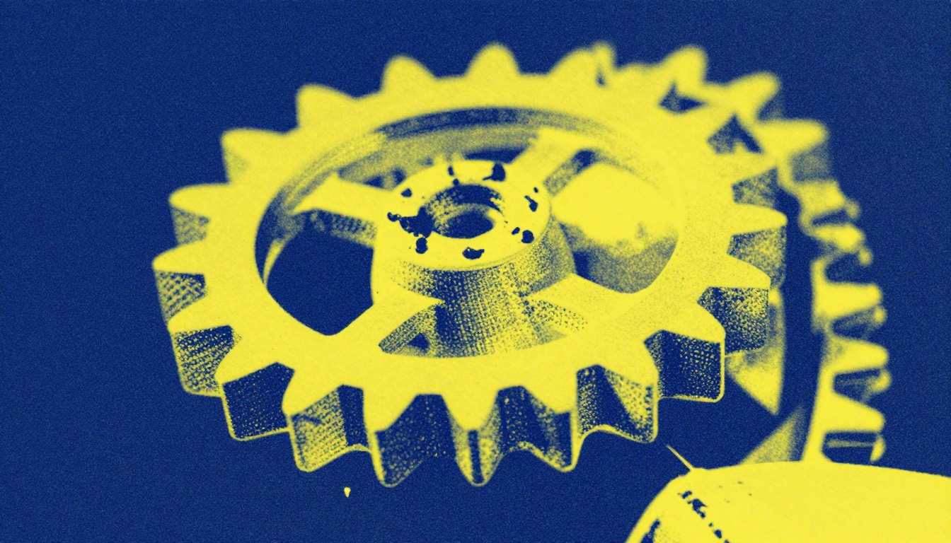 Conceptual illustration of AI system components and decision paths