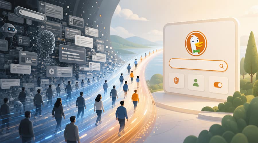 DuckDuckGo installs surge as users reject Google AI Search