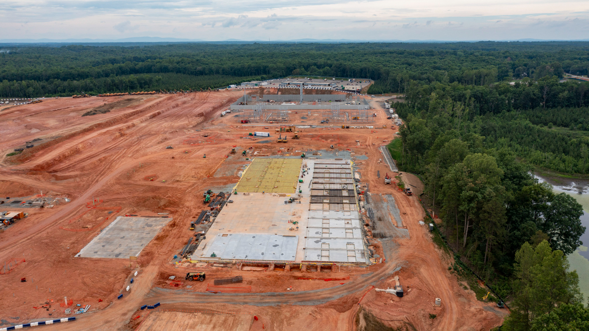 Data center used for hosting AI models