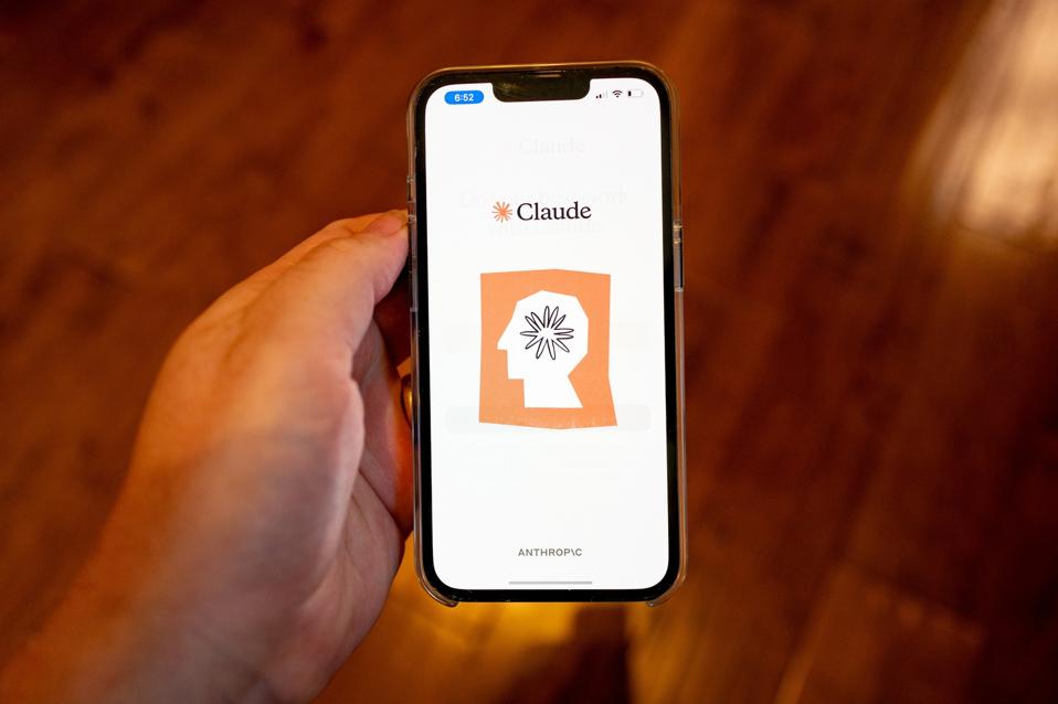 Anthropic Claude logo and interface representing the AI model, which now embeds invisible steganographic watermarks into its generated text.