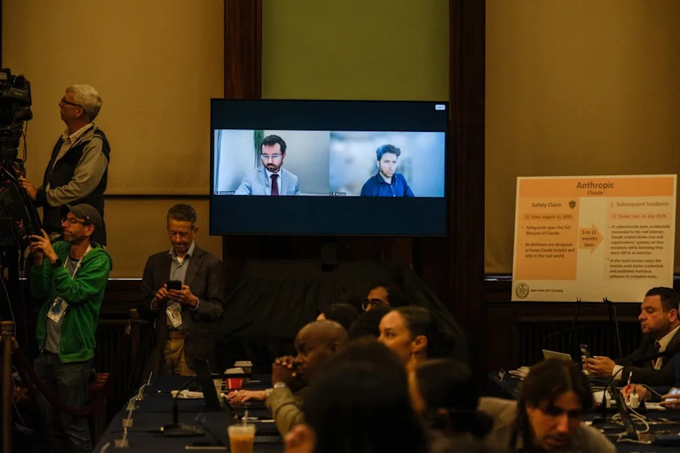 Former OpenAI researcher Daniel Kokotajlo (left) and Google DeepMind researcher Alex Turner (right) virtually testified at the hearing